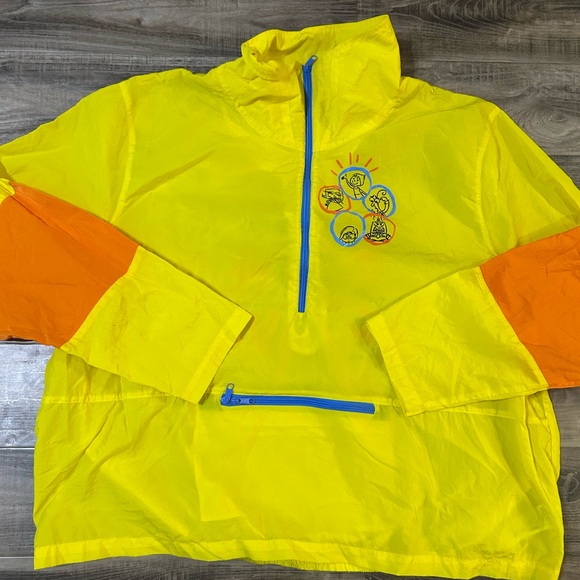 Disney Jackets & Blazers - Disney Parks Pixar “Inside Out’ Windbreaker Yellow Size Adult